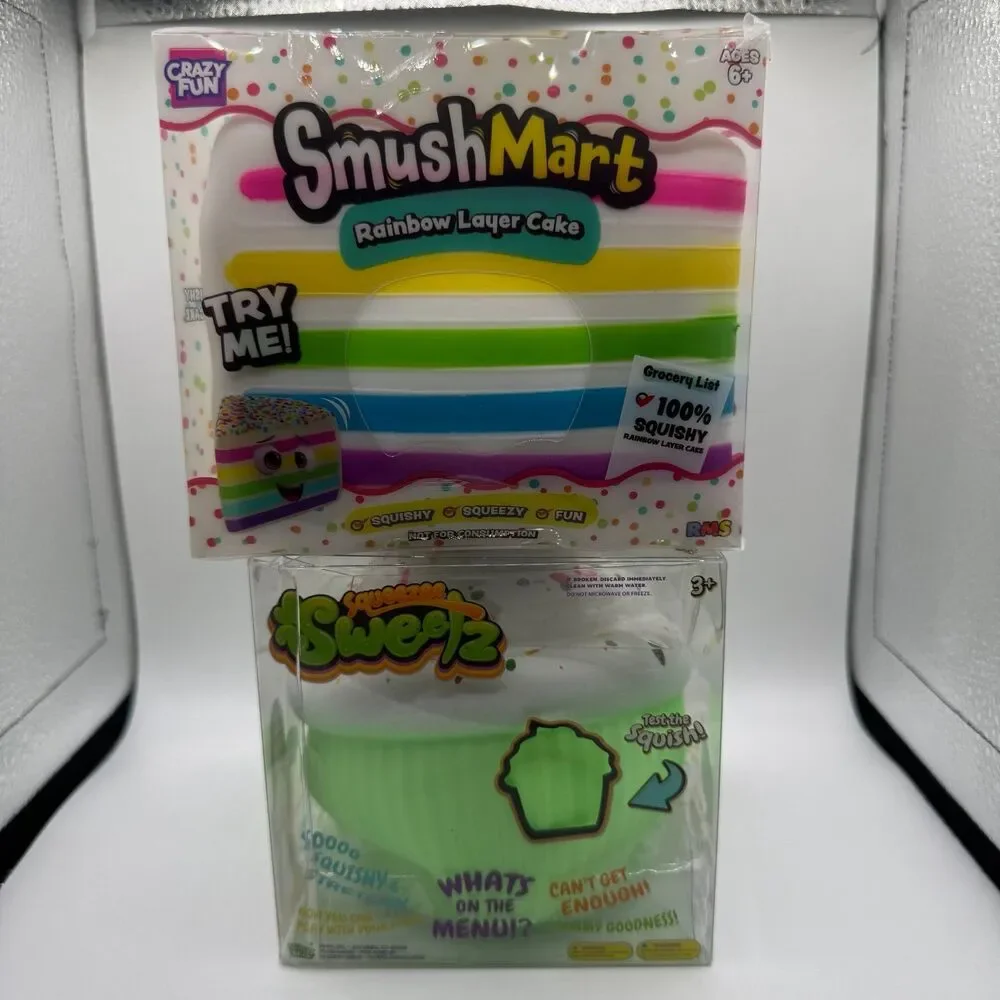 Five Below - Viral Jumbo Squishy Bundle: 2 Pieces Sweetz Green (See Photos/Read)